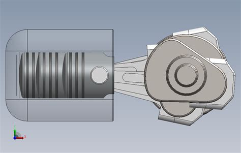 曲轴活塞solidworks 2020模型图纸免费下载 懒石网