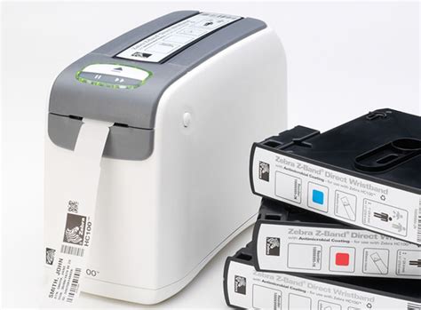 Wristband Printer Zebra Hc For Hospitals And Medical Facilities