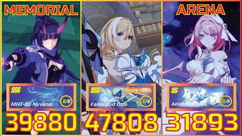 Exalted Memorial Arena FGO MHT 3B Heimdall Score 119 581 Honkai