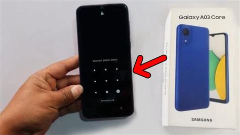 Samsung A03 Core Patten Unlock Hard Reset Galaxy A03 Core Remove Screen Lock Using Shortcut