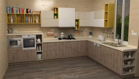 تصميم مطابخ 3d خمسات