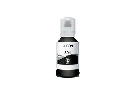 Botella De Tinta Epson 504 Black Negro CMT Panama