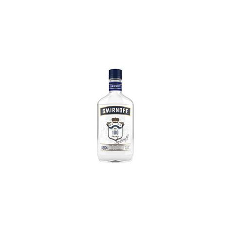 Smirnoff 57 100 Proof Vodka 375ml Bottle