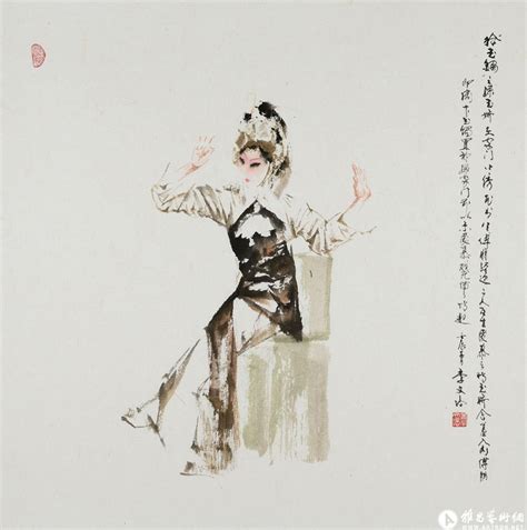 蒋干戏曲人物作品在线展李文培作品展李文培在线作品李文培官方网站 雅昌艺术家网