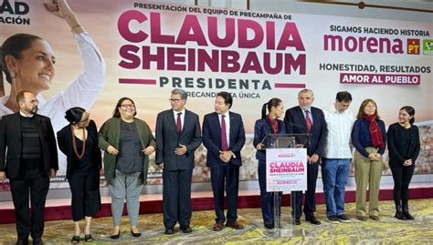 Este Es El Equipo De Campaña De Claudia Sheinbaum Para Las Elecciones