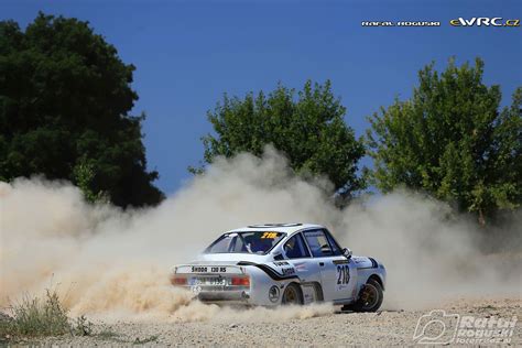 Schmied Jan Kacerovský Pavel Škoda 130 RS Rally Bohemia Historic 2023