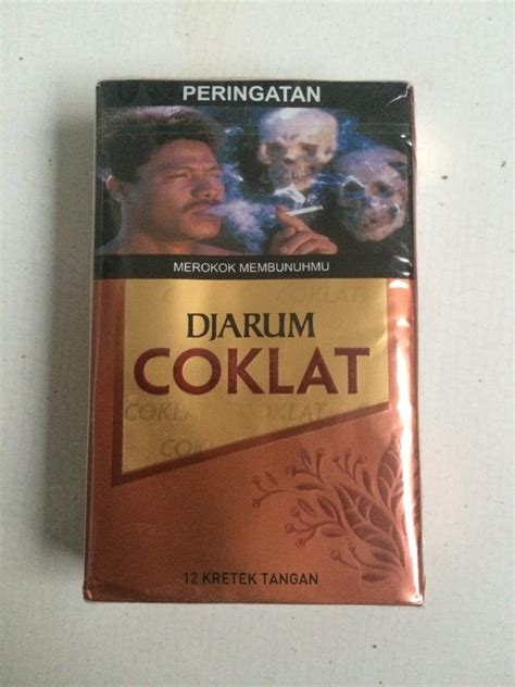 Djarum COKLAT Kretek NON Filtered (8 packs) - 250 grams - Clove ...