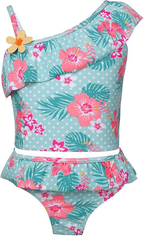 Yizyif M Dchen Tankini Bikini Badeanzug Blumen Muster Top Mit Slip Badeshorts Badekleidung Set