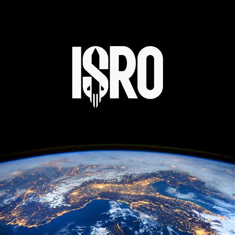 Logo design concept for ISRO. ( Indian Space Research Organization ...