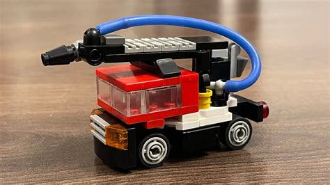 Lego Mini Fire Truck Moc Preview Mini Brick Society Youtube