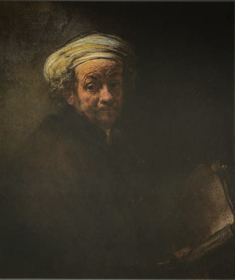 Rembrandt Va Rijn Self Portrait As The Apostle Paul At Rijks