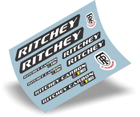 Stickers Design Adesivo Bike Ritchey Carbon Wcs