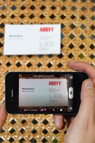 Abbyy business card reader software - capesexi