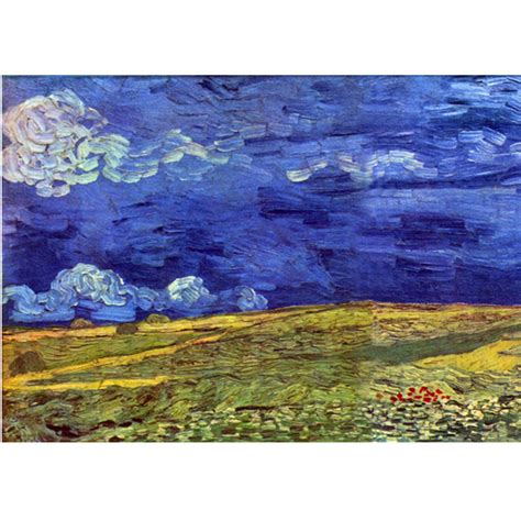 Sintético 102 Foto Van Gogh De Los Campos De Trigo Bajo Cielos