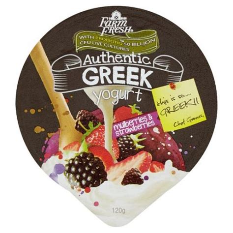 Farm Fresh Greek Yogurt Mulberries And Strawberries 120g X 12 Delizeuro Daily Food Supplier