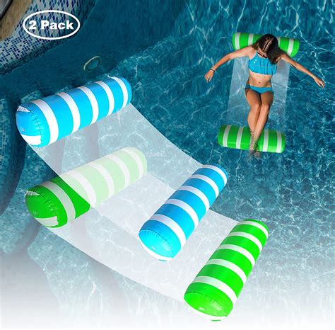 Pack Water Swimming Pool Float Hammock Pool Float Lounger Water Hammock