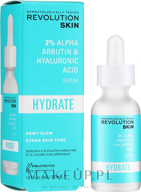 Revolution Skin Moisturizing Serum With Alpha Arbutin And Hyaluronic