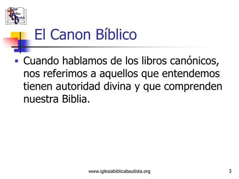 Ppt El Canon Bíblico Cómo Se Formó La Biblia Powerpoint Presentation Id1278506