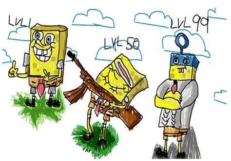 Evolution Of Spongebob