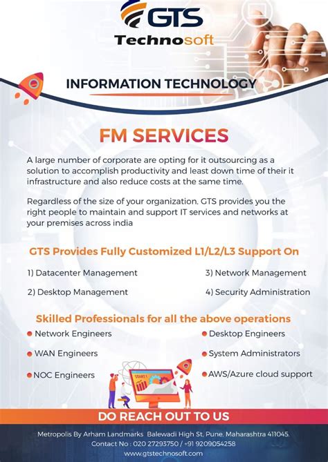 Gts Technosoft Pvt Ltd On Linkedin Gts Itsupport