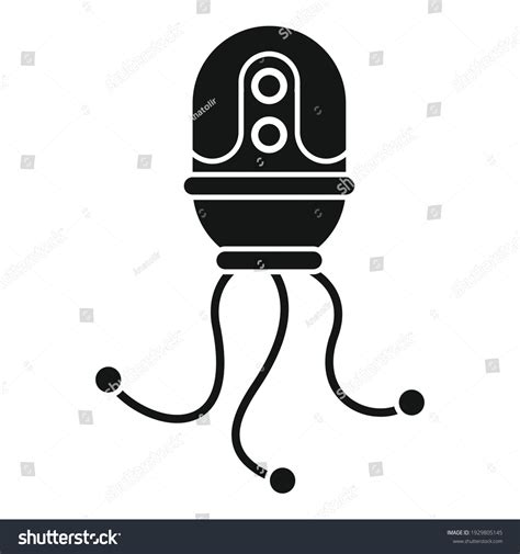 Nano Robot Icon Simple Illustration Nano Stock Vector Royalty Free