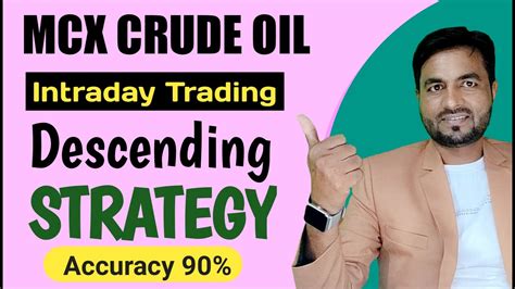 Crude Oil Intraday Trading Strategy Crude Oil Trading Crude Oil