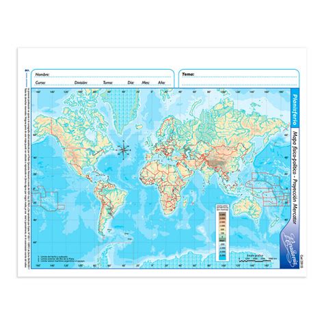 Mapa Planisferio Fisico Politico Con Nombres Imagui Images And Photos