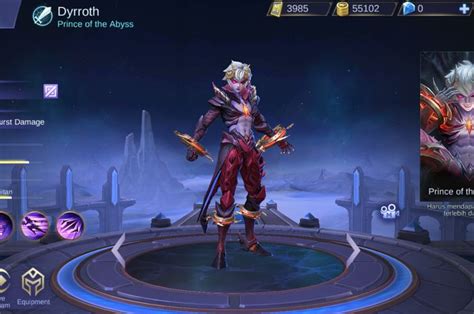 Build Tersakit Dyrroth, Hero Fighter Terbaru di Mobile Legends - Bolasport.com