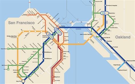 San Francisco Metro Map - Alexia Lorraine