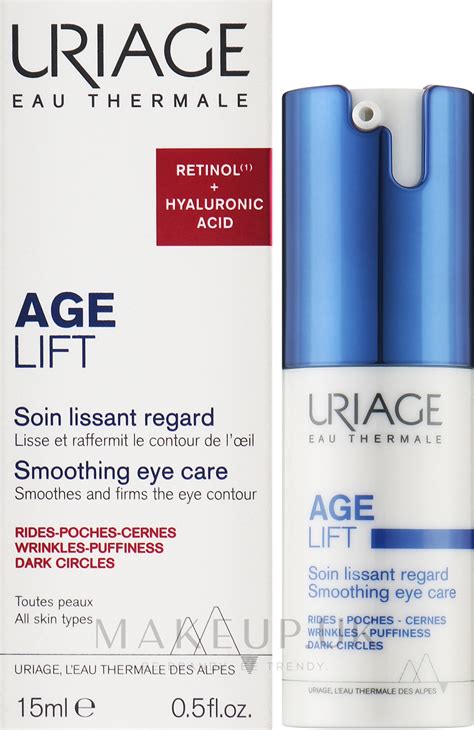 Smoothing Eye Cream Uriage Age Lift Smoothing Eye Care Makeup Uk