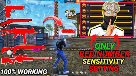 Free Fire Headshot Setting 2024 Best Sensitivity For Free Fire New