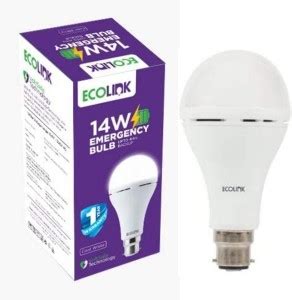 Ecolink Inverter Bulb Watt Rechargeable Emergency Led Bulb For Home