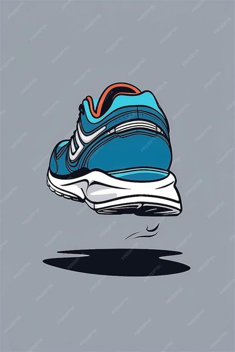 Premium Photo Running Sports Shoes Icon Simple Vector Drawing Running