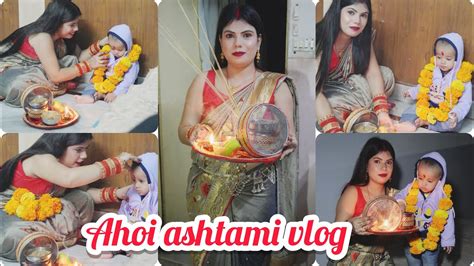 Ahoi Ashtami Special Vlog Nd Fast Rakha Mene Duggu Ke Liye