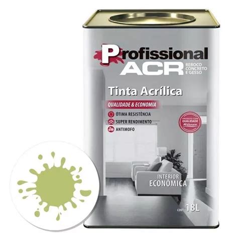 Tinta Acr Lica Profissional Acr L Abacate Renner Parcelamento Sem Juros