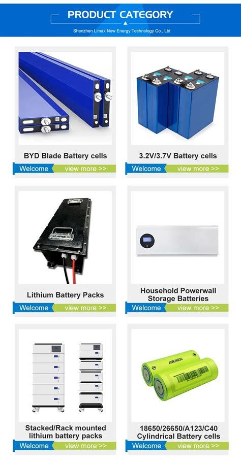 Ah Deep Cycle Byd Lifepo Blade Battery Prismatic Lithium Battery