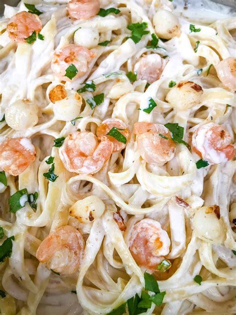 Seafood Alfredo Recipe With Shrimp And Scallops Besto Blog