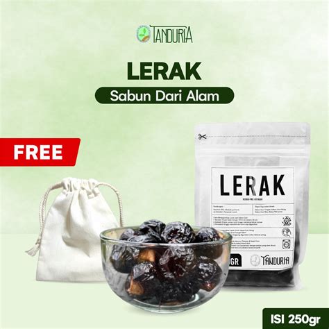 Jual TANDURIA Buah Lerak 250 Gram Free Pouch Soap Nut Deterjen