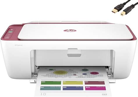 Hp Deskjet 2742e Wireless Inkjetcolor All In One Printer Rosewood