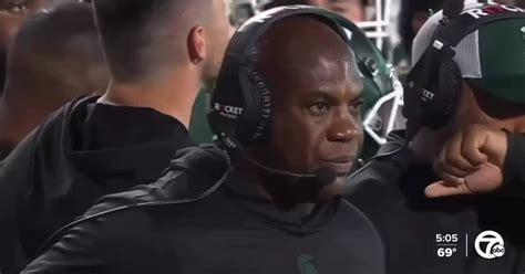 Michigan State University Announces Firing Of Head Football Coach Mel