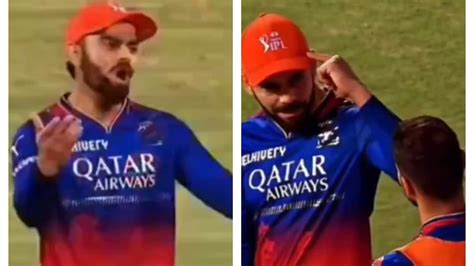 Virat Kohlis Multiple Emotional Outbursts Captured As Rcb Dealt Real Spanking By Srh He Is So