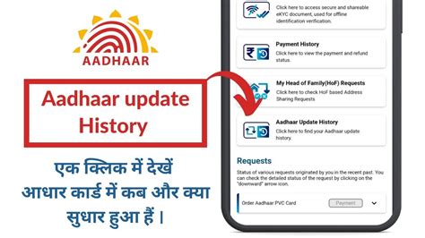 Aadhaar Update History Kaise Check Kare Aadhar History Kaise Nikale