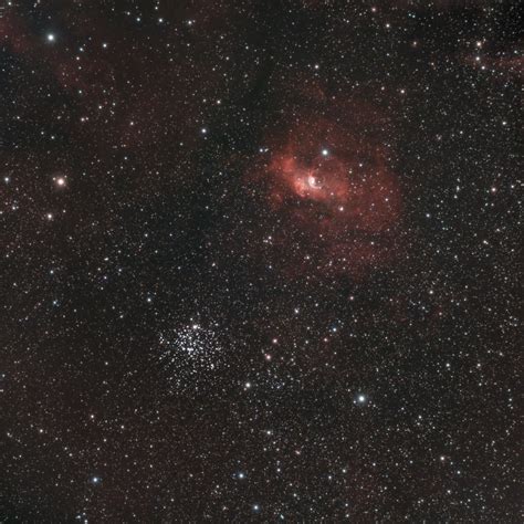 Bubble Nebula NGC7635 Cluster M52 Bubble Nebula The Flickr