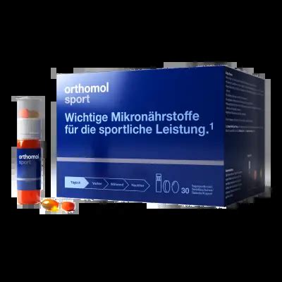 Витамины Orthomol Sport для восстановления после тренировок | Orthomol.Life