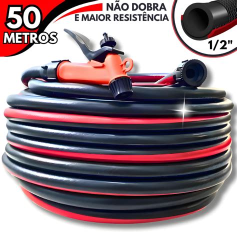 Mangueira De Jardim Metros Grossa Anti Tor O Refor Ada Super