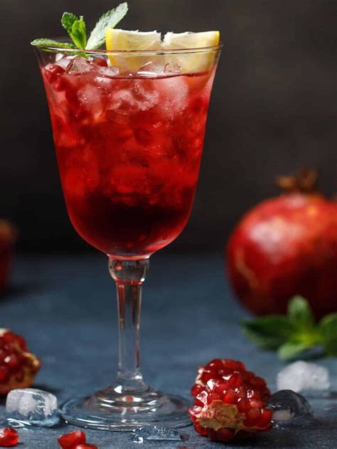 Pomegranate Mocktail Clean Eating Kitchen