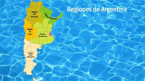 Mapa De Argentina Con Las Regiones