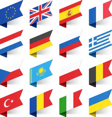 Free europe country flags Vector Images | FreeImages