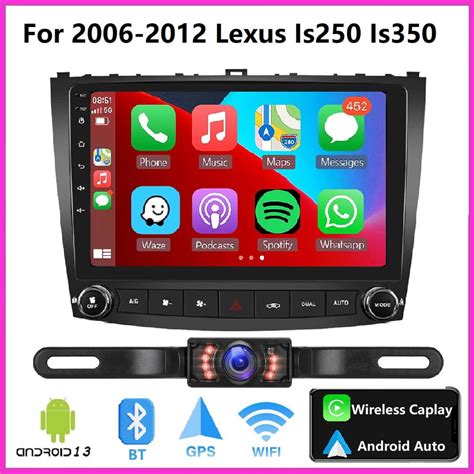 Ispchen Car Stereo Radio For 2006 2012 Lexus Is250 Is350 Android 13