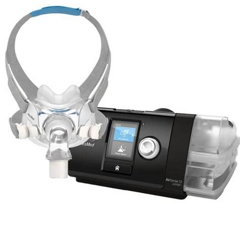 Kit CPAP Automático Airsense S10 Resmed Mascara oronasal AirFit F30